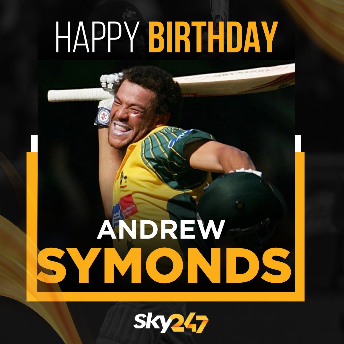 Wishing former all-rounder Andrew Symonds a very happy birthday.    