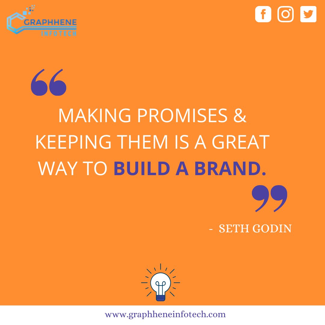 Graphhenesoft's tweet photo. To build a name in the crowd isn't easy. You need to be unique, reliable, and innovative all the time.
#GraphheneInfotech #Digital #webdesign #webdevelopment #dailyquotes #branding #blogging #websitecontent #seo #Startup #Infographic #SocialMedia #OnlineMarketing #brand https://t.co/ZcFjSsf3GU