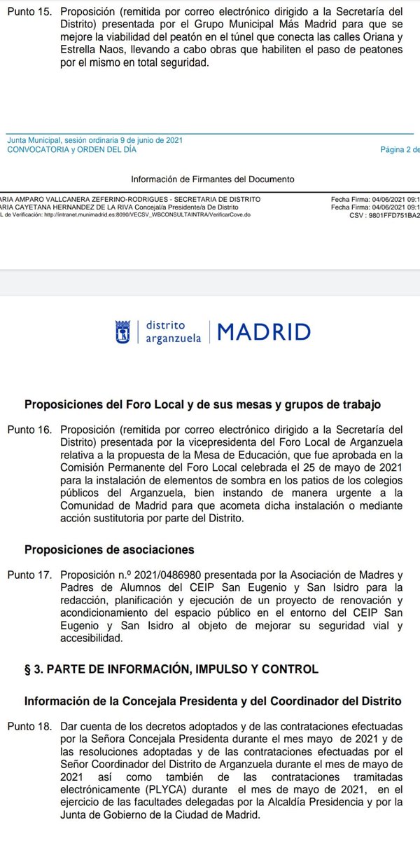 Espero que los 35 grados que caen en Madrid ablanden a los integrantes del pleno de ⁦<a href="/JMDArganzuela/">Distrito Arganzuela</a>⁩ para votar SÍ al punto 16 que defenderé hoy a golpe de abanico.