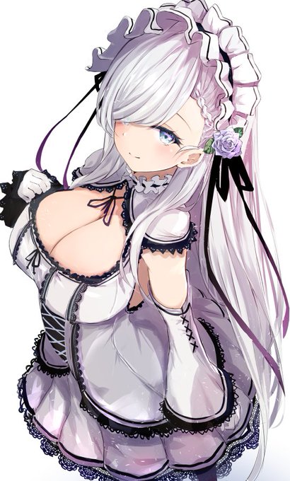 ベルさんにゴスロリになってもらった絵(^ω^)
#アズールレーン 