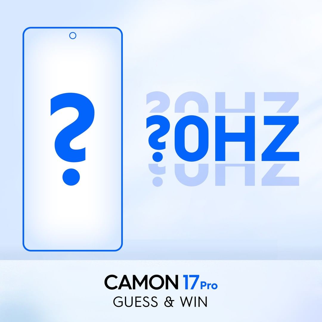 TecnoMobileGH's tweet photo. It's Trivia Thursday!
The #CAMON17Pro is designed to give a smooth viewing and user experience. Comment with the refresh rate of the #clearestselfiecamera.
#ThursdayTrivia #TECNOGhana https://t.co/1jT9kwzzc3