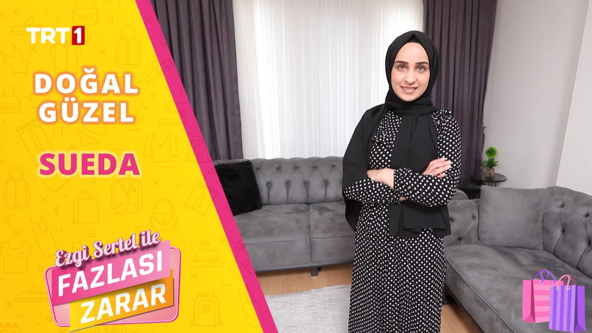 Haftanın üçüncü gününde DOĞAL GÜZEL SUEDA Hanım’ın alışveriş alışkanlıklarını değerlendireceğiz ☺️
<a href="/trt1/">TRT 1</a> #FazlasıZarar 🛍