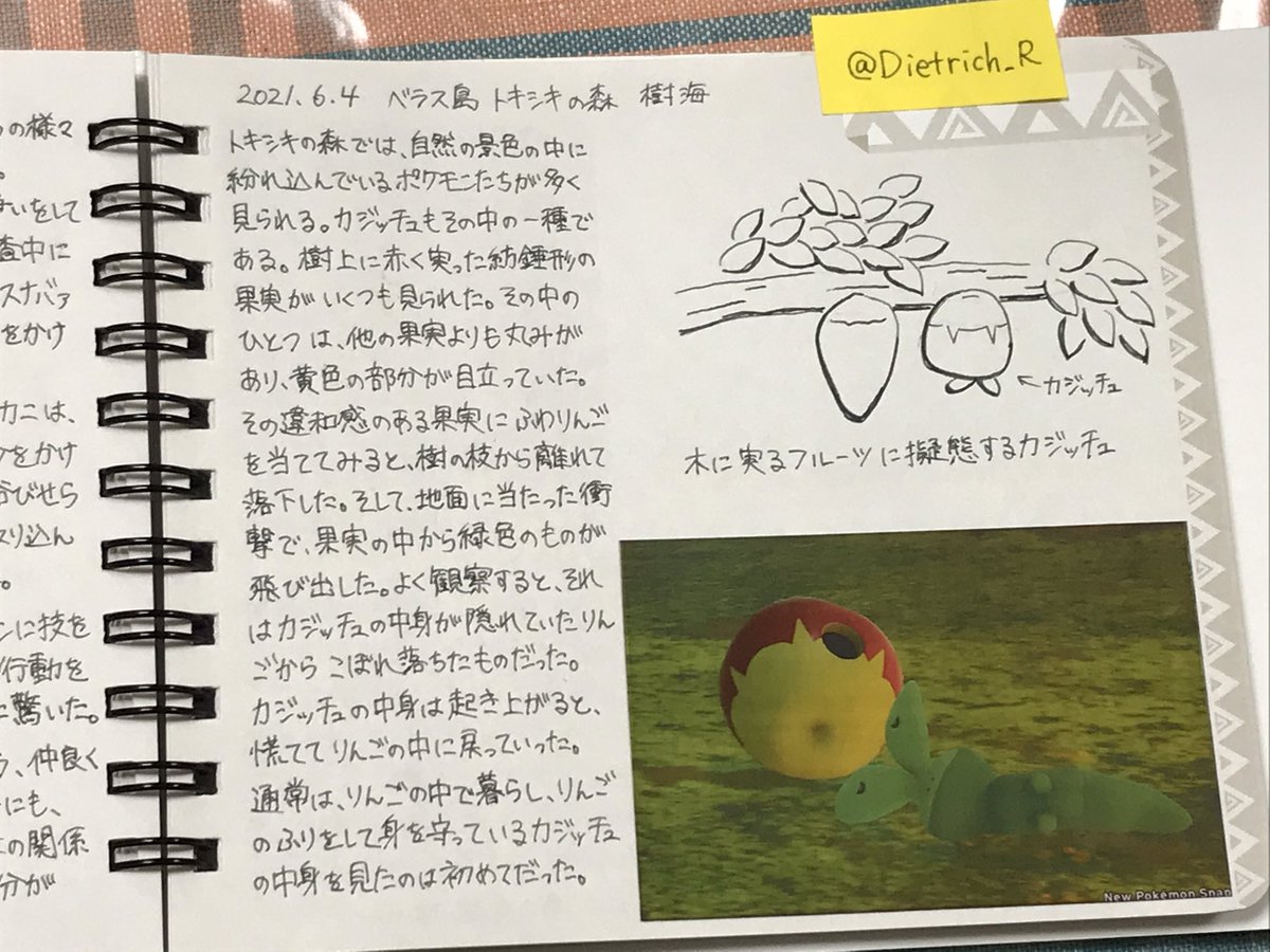 おすとらこーだ イモリを飼う貝形虫 ポケモンスナップ調査記録 なんでコイキングいつも狙われてしまうの Newポケモンスナップ