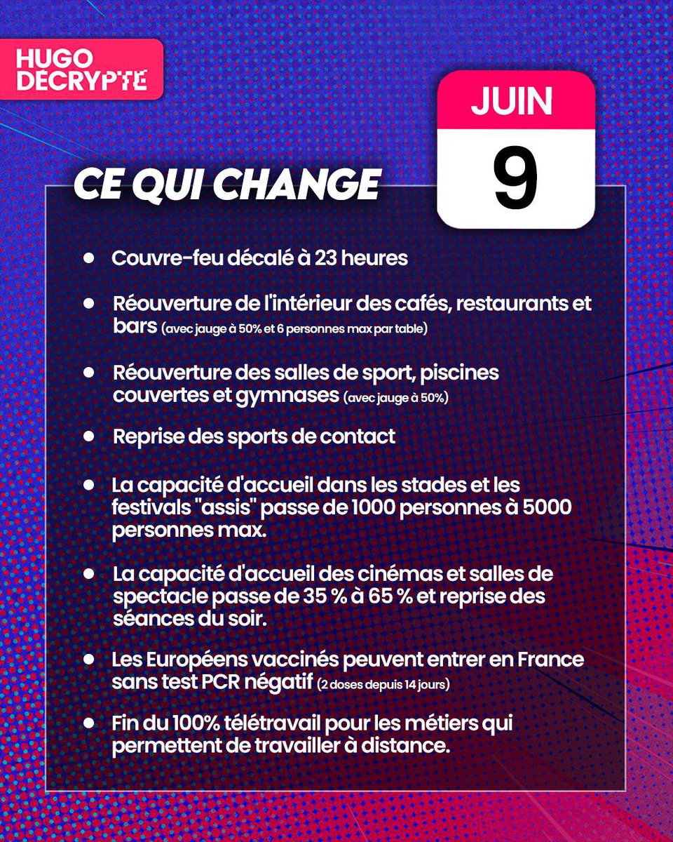 HugoDecrypte's tweet photo. Voici ce qui change aujourd’hui https://t.co/JGOahcePKQ