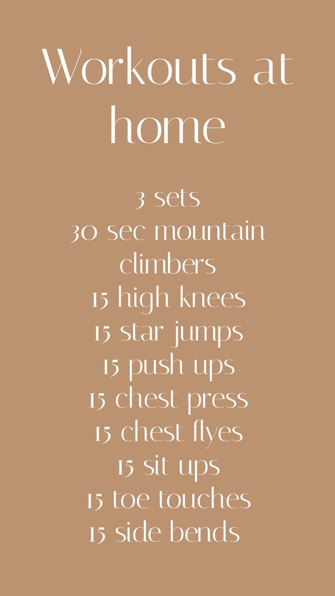 Today's workout 💪 #WorkoutWednesday