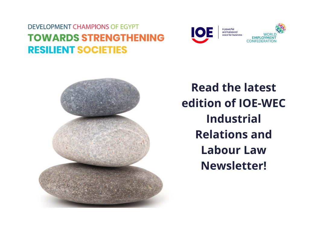 🇪🇬 What makes the Egyptian "Champions of Development" project exceptional? Read about it in the latest edition of IOE-<a href="/WECglobal/">WECglobal</a> Newsletter and discover the positive impact private and public sector cooperation can have in the fight against #COVID19 ▶️ bit.ly/IOE-WEC-NL-Egy…