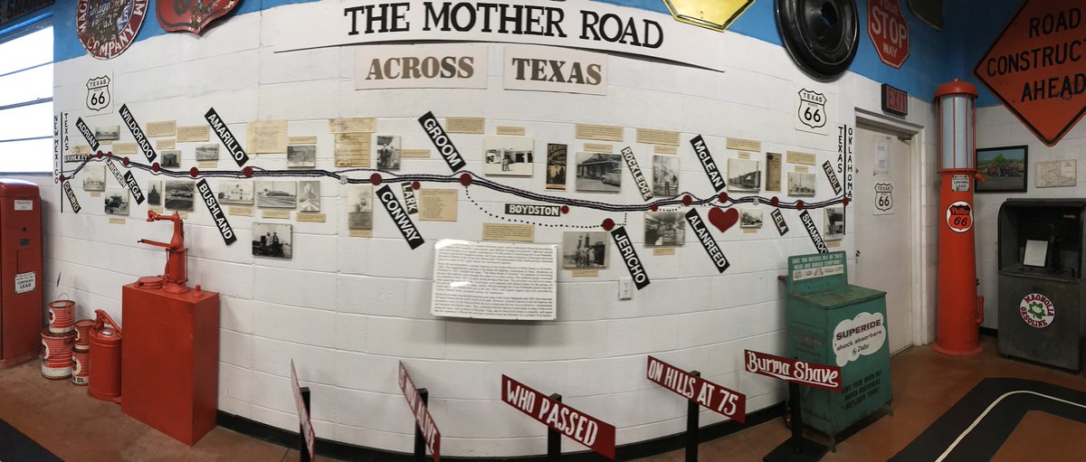 66Travelers's tweet photo. Devil's Rope Museum in McLean #Texas on #Route66 for my today's #panophotos @panophotos #Panorama
#Route66Travelers #TexasRoute66 #TXRoute66
#memories #roadtrip #travelphotography #Travel #MotherRoad #ShareTheLove #PositiveVibes https://t.co/31fT5fpRL7