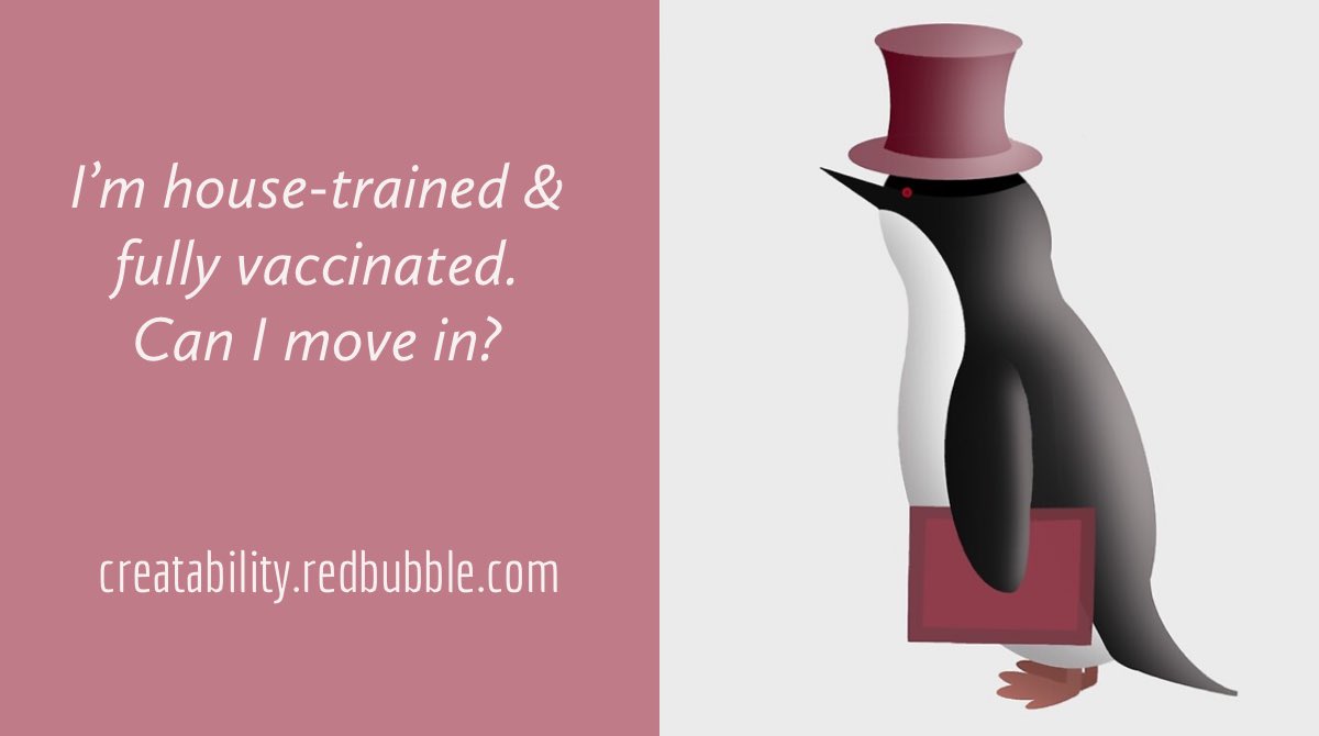 CreatabilityMe's tweet image. creatability.redbubble.com #penguin #penguins