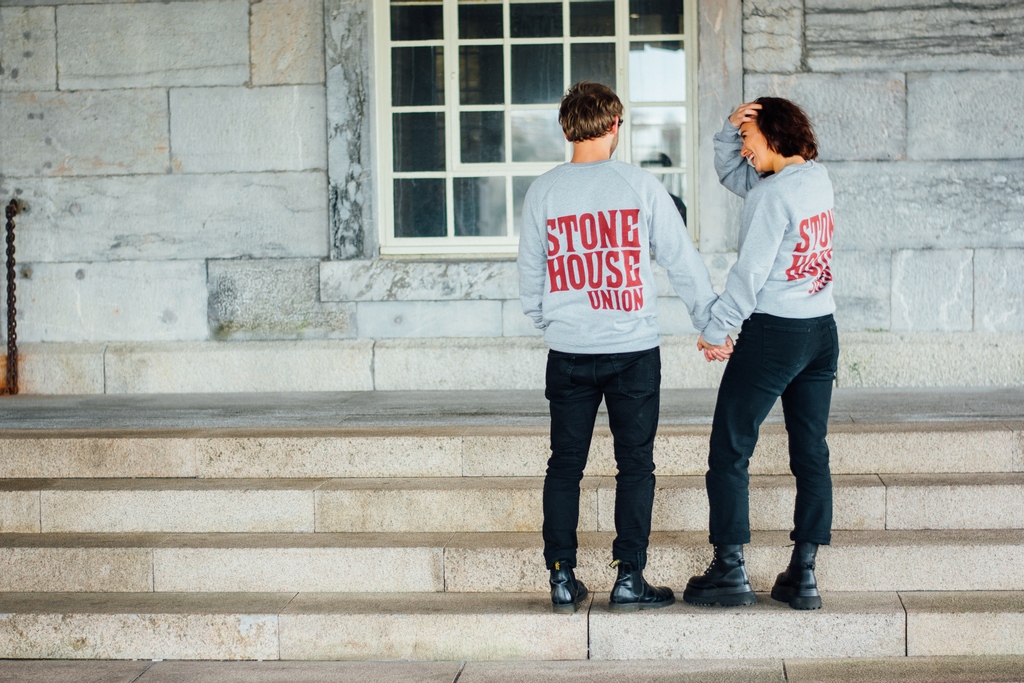 HqMakers's tweet photo. Thank you so much to everyone that's ordered one of our Stonehouse sweatshirts and tees!
We're fully stocked again 🤩
- 100% organic cotton
- Unisex style and fit
- Soft fleece texture on reverse
- Screen printed at @common_sense_studio
Don't forget to take a snap and tag us! 📸 https://t.co/Tf8ciB5TVE