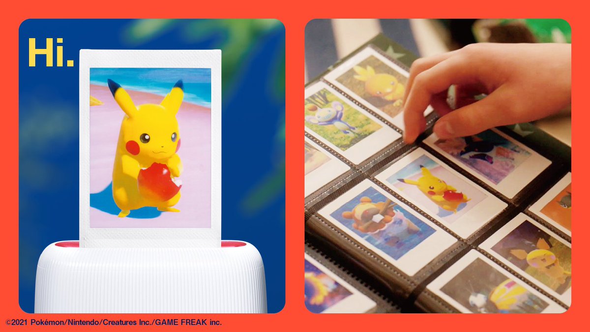 Newポケモンスナップ で撮影した写真をチェキプリントできる「Link」と