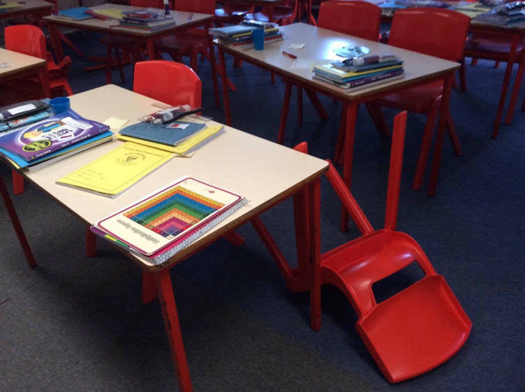 GSPSRussia's tweet photo. This morning in @GSPSRussia and @GSPSIndia, we had a very strange occurrence happen in year 5! Our classrooms were covered in lily pads! It’s all to do with our new text ‘Tuesday’. @GwladysStPrim #GSPSREADING https://t.co/tJurN7MVWI