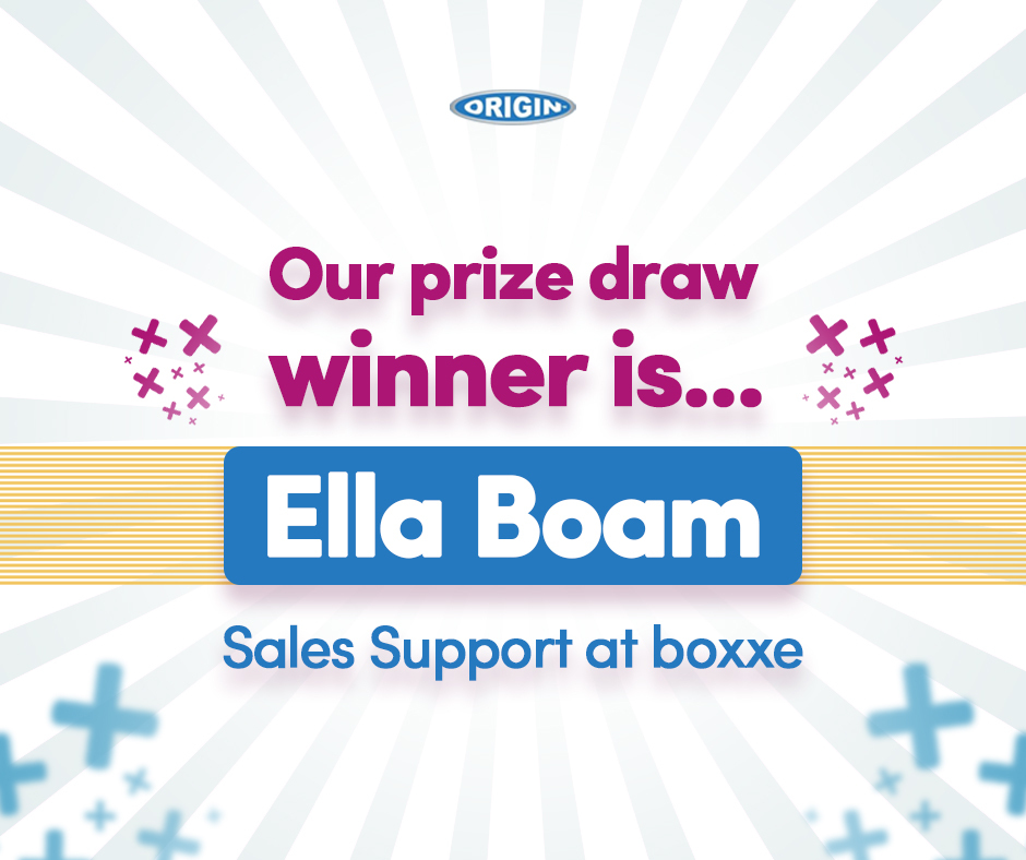 Origin_Storage's tweet photo. The winner of our prize draw is... drumroll, please... 🥁
Ella Boam, Sales Support at @boxxe_UK. Congratulations Ella! 🎉

Follow us on our social media channels so you don't miss more upcoming prize draws!

#originstorage #prizedraw #winner #congratulations #giveaway https://t.co/A8EM6Zf47p