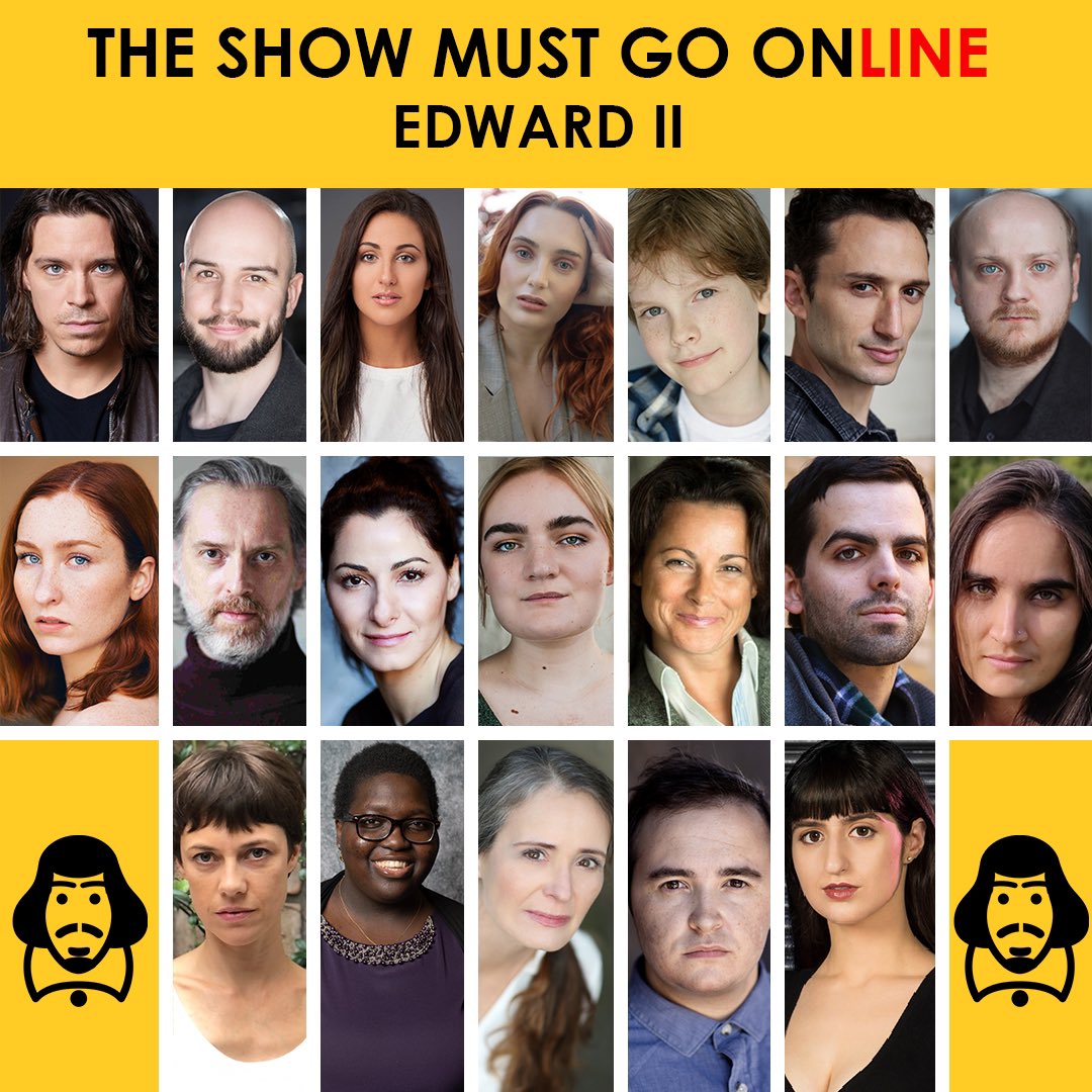 TODAY 19:00 BST LIVE
Our #MonthOfMarlowe begins with Edward II, directed by <a href="/kevinvsmith/">Kevin V. Smith</a>

Grab your tickets here
Eventbrite: tinyurl.com/r3skpecx
Patreon: tinyurl.com/3ekx8vme
- with additional exclusive content