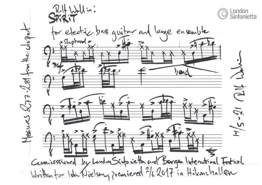 Ldn_Sinfonietta's tweet image. We've now had even more Handwritten composer postcards submitted, and they are really beautiful. These ones are bold (@tomcoult, @rolfwall, @larrygoves and @ERR_composer):