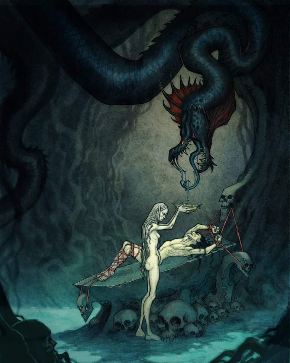 Tatiana19796's tweet photo. #WyrdWednesday Norse Gods by Johan Egerkrans
https://t.co/iEsSnrXTVm https://t.co/VhWXgY2AFv