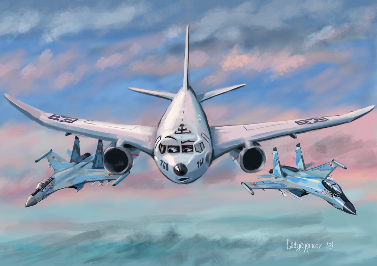 SilverSnowTG's tweet photo. @USNavyEurope, remember? 😏
#su35 #poseidon #P8APoseidon #demons #superflanker https://t.co/YVIZLjDiP5