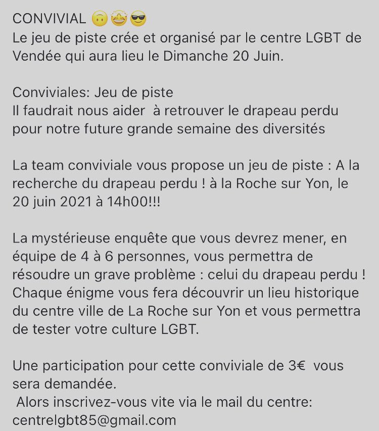 Centre LGBT Vendée (@centrelgbt85) on Twitter photo 