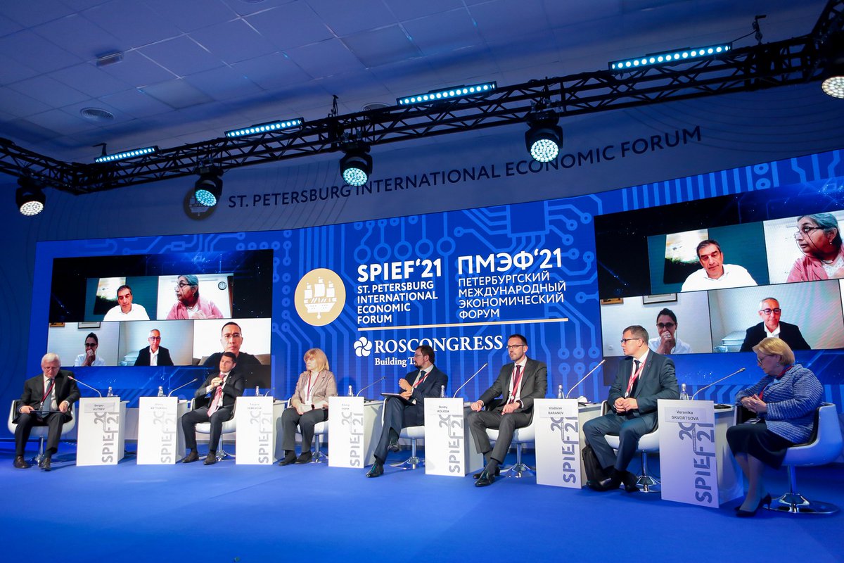 The session ‘Healthcare of the Future: Gene Technologies and Personalized Medicine as an Industry Growth Driver’ was held as part of the St. Petersburg International Economic Forum’s business programme. Raed more: forumspb.com/en/news/news/g… #SPIEF #SPIEF2021 #medicine