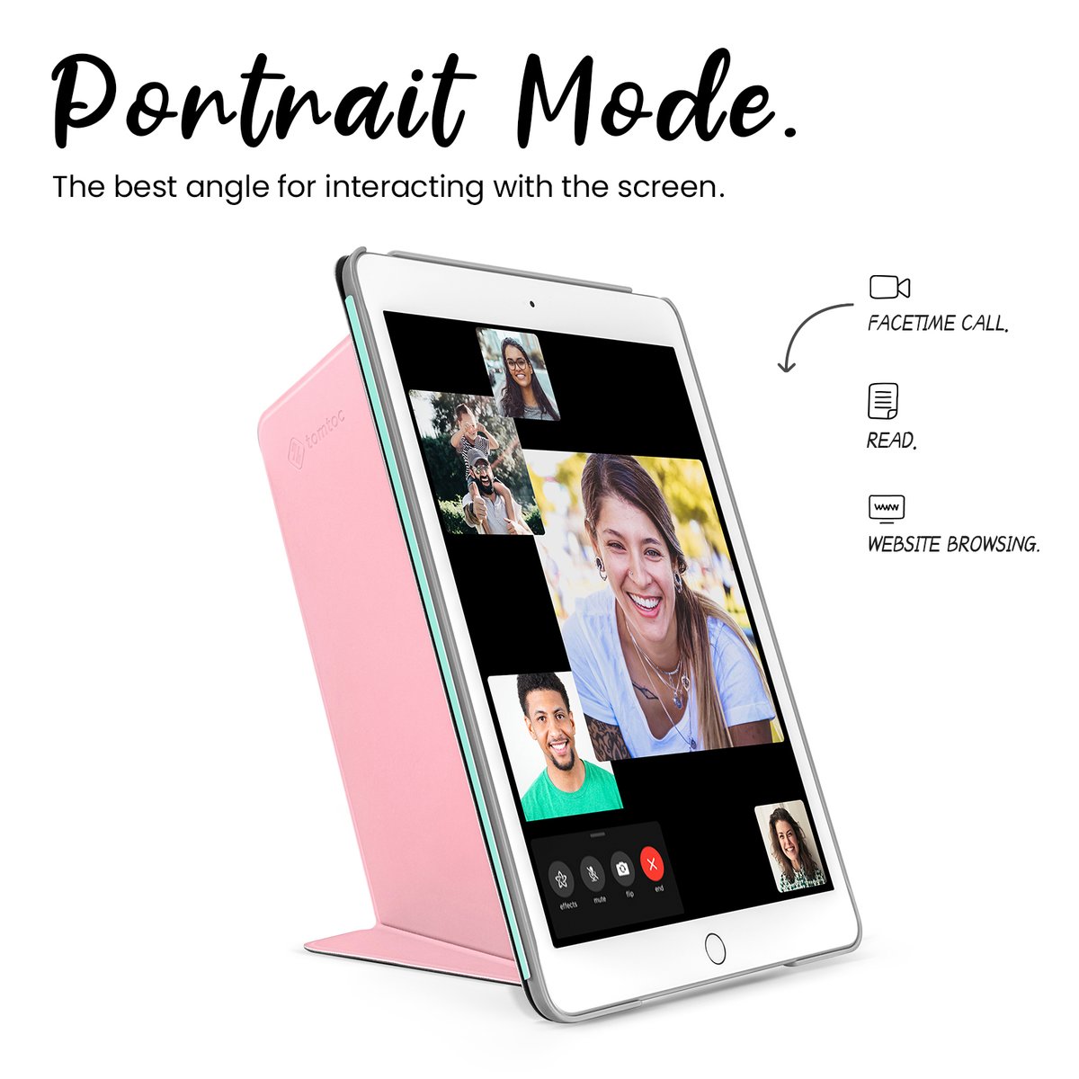 tomtoc_official's tweet photo. New Arrival: Add vertical using experience on your iPad 8th gen, 2020 version. Angel for Facetime Call, Reading, and may IG browsing 😶awkward though.)
🆕https://t.co/8m9AZ3Q8kr
#iOS15 #iPadOS #ipad8thgen #WWDC21 https://t.co/yExoQYV8qL