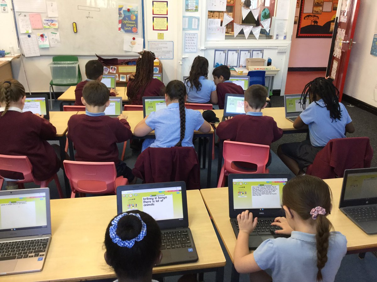 Year2HolyFamily's tweet photo. Year 2 are learning word processing skills on our new chrome books! 💻 with @Foresightuk1 https://t.co/sP4FG6FcLF