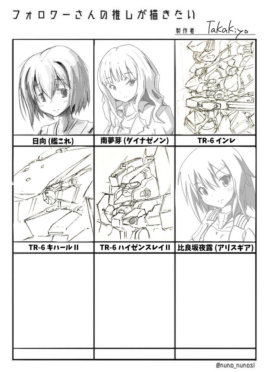 TR-6多くない…?
まぁみんな大好きだもんねTR-6、仕方ないね🌝 