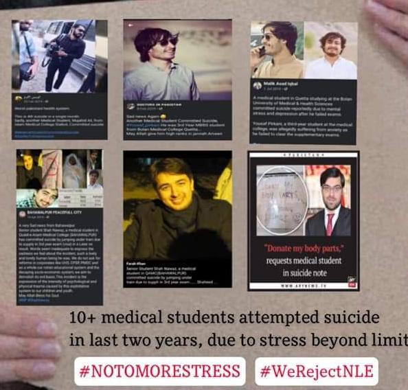 Medical44150422's tweet photo. Fight to revive the credibility of our medical universities our worthy professors and affiliated colleges
NLE will not be accepted at any cost
Will fight till end 
@Shafqat_Mahmood
@fslsltn
@ImranKhanPTI
@HamidMirPAK 
#WeRejectNLE https://t.co/FfWku4J5dD