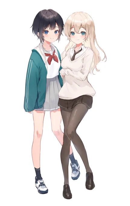 姉妹の立ち絵とちょこっとプロフィール🌿 