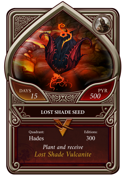 VulcanVerse's tweet image. ⚡️Flash⚡️

Vulcan offers 300 free seed NFTs of Lost Shade!

1⃣Retweet
2⃣Create an account myforge.vulcanforged.com
3⃣Post address in #LostShade channel in Discord: discord.gg/vulcanverse

To grow a seed, simply send $PYR, wait, receive #NFT and your $PYR back!🌱

#ForgeYourWorld