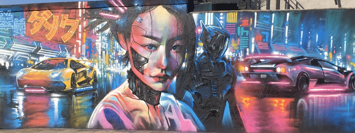 #mural by <a href="/DanKitchener/">Dan kitchener</a> at Evelina Rd #Penge #wallart