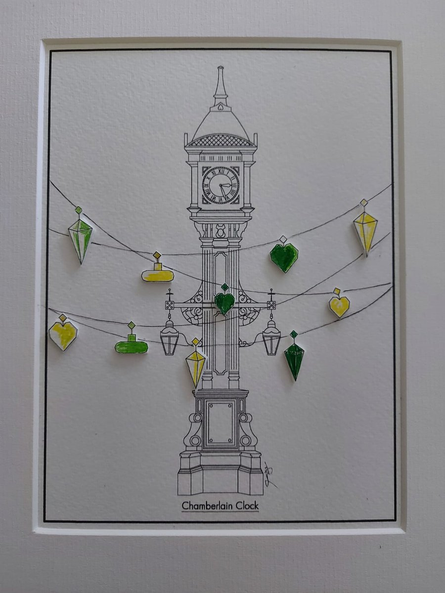 JQTHproject's tweet photo. Some of the colourful #ChamberlainClock creations made yesterday evening during our workshop with @MadeOnTheCanal!
It was great to learn more about the creative process and have a go ourselves 🖼 🎨 https://t.co/hRbiDi6mzq