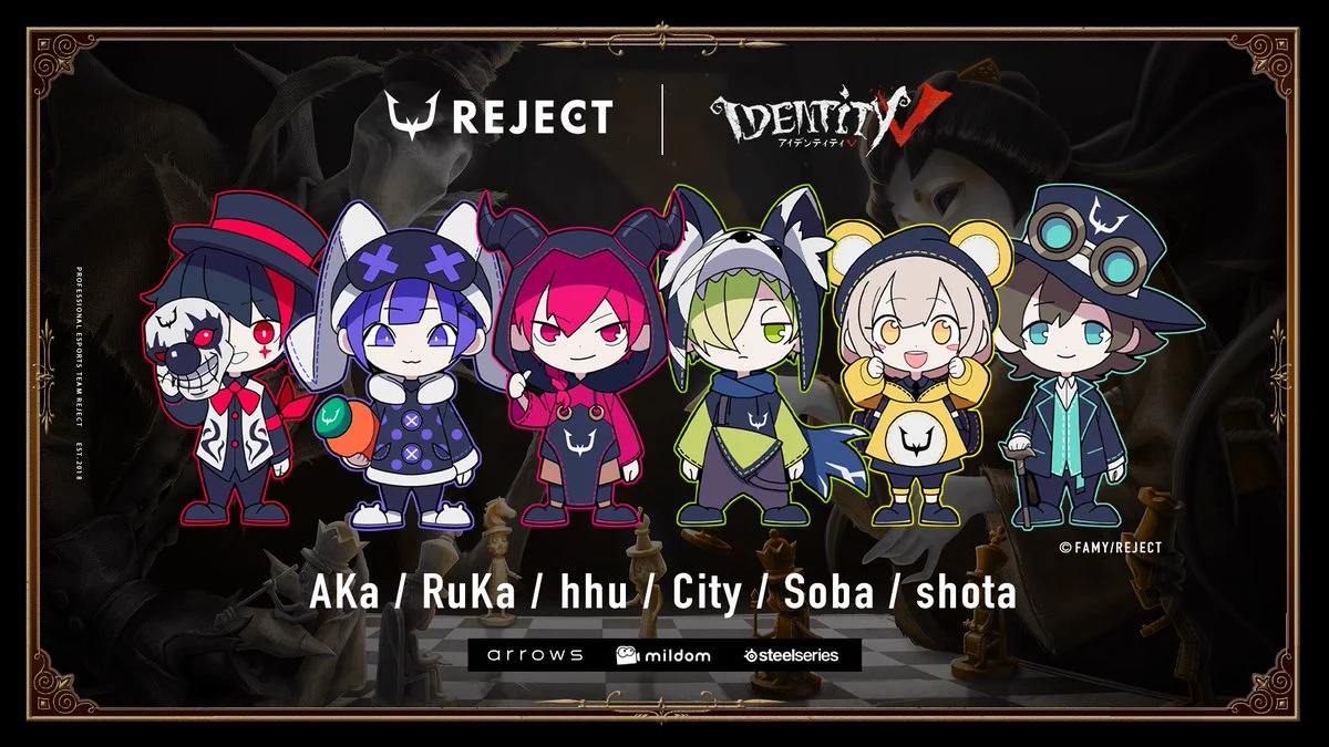 REJECT 第五人格部門 on X: 