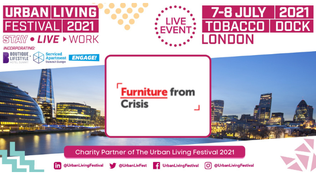 We are proud to present Furniture from <a href="/crisis_uk/">Crisis</a> as our charity partner to the Urban Living Festival 2021

Check out this charity here >> crisis.org.uk

More about the festival here >> urbanlivingfestival.com

See you there!

#urbanliving #urbanlivingfestival