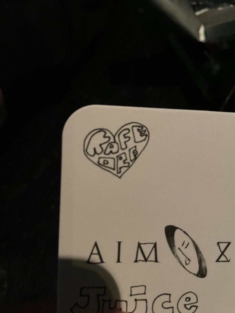 kafeore_WILDE's tweet photo. こうゆうの嬉しいなー。
本当にありがとうございますm(*_ _)m
お客様からのレターは写真にちゃんと大切にしてます(o´罒`o)
#ホスト #ホス狂 #石川 #歌舞伎町 #ホス狂 #AIMZERO https://t.co/lTAaWX5dp7