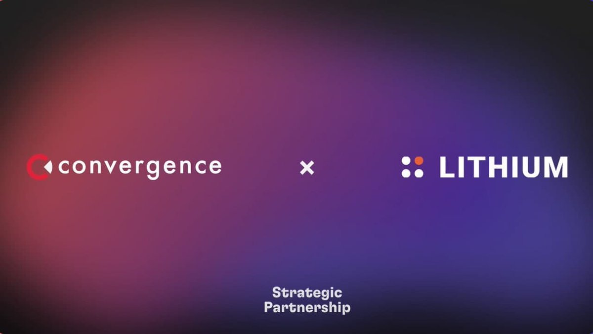 ElliptiOfficial's tweet photo. <Convergence Finance partners with Lithium Finance>

ㅡ Read more : https://t.co/fBDJIjD8PY

ㅡ Summary
a) The partnership allows Convergence to leverage Lithium’s collective intelligence mechanism to price illiquid exotic assets more effectively https://t.co/5TdNF2Ha5I
