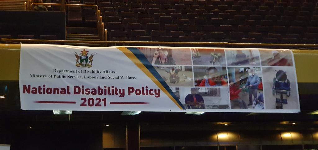 #Zimbabwe launches it's first National #DisabilityPolicy & The National Labour Migration Policy today 9 June 2021
 
#disabilityinclusion