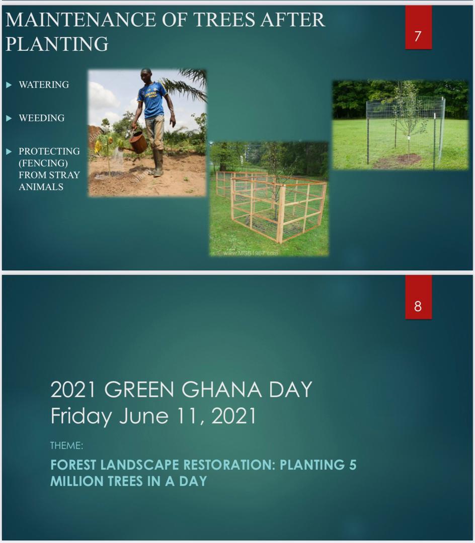 What do you know about the Green Ghana Project?

Here are all you need to know about the project.

We are #restoringGhlandscapes.
#5milliontrees
#LetsGoPlanting