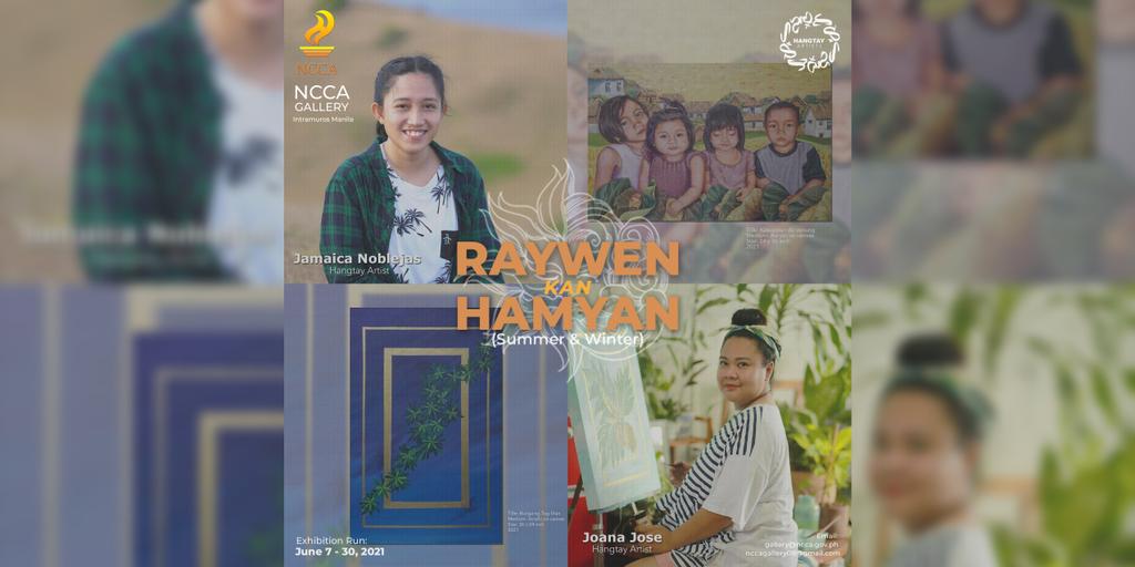 mxCreativeHub's tweet photo. 🌞 Featured Artist of the day 🌬️
Jamaica Valiente Noblejas and Joana Jose
The show runs from June 04 - June 30, 2021 at the @NCCAOfficial Gallery 😊

NCCA Press Release: https://t.co/XfScpdP5iW

#NCCAGallery #ArtPH #HangtayArtists #RaywenHamyan #IvatanArtists #Batanes https://t.co/jRqGRnl6u3