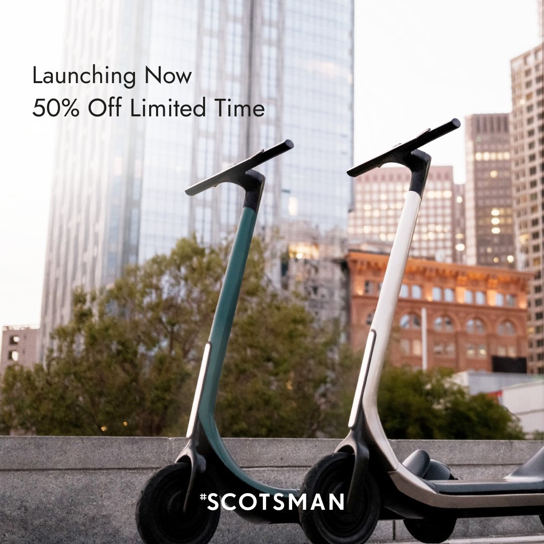 scotsman_jp's tweet photo. Q.何キロまでの重さに耐えられるの？
A.モデルによって異なります

・SCOTSMAN500は、荷物を含めて「136kg」まで
・SCOTSMAN1000は、「156kg」まで

荷物を含めても、100kgを超えることはあまりないと思いますので、安心してください。

自転車に変わる、移動パートナーへ
▶︎https://t.co/KdDDKmZvac https://t.co/VAJXsQ6fO0