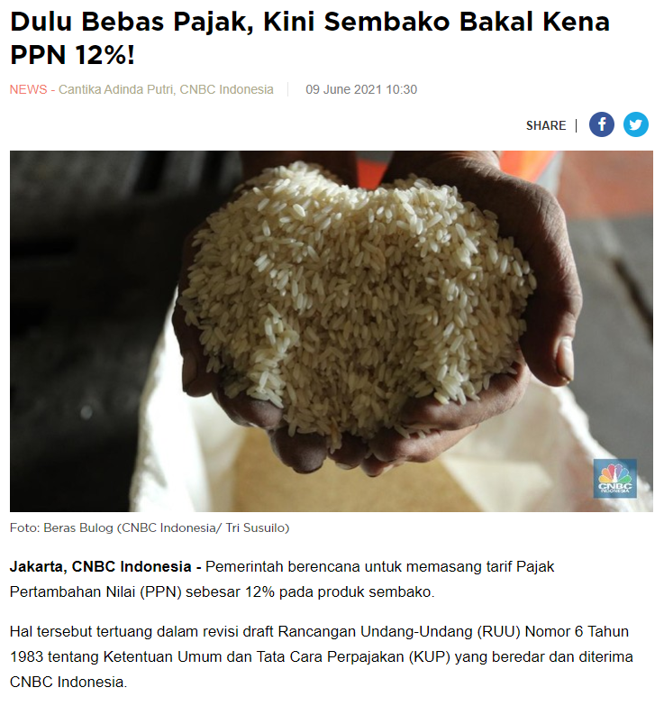 Aji Teguh on Twitter "Yang miskin semakin susah Utk beli sembako aja