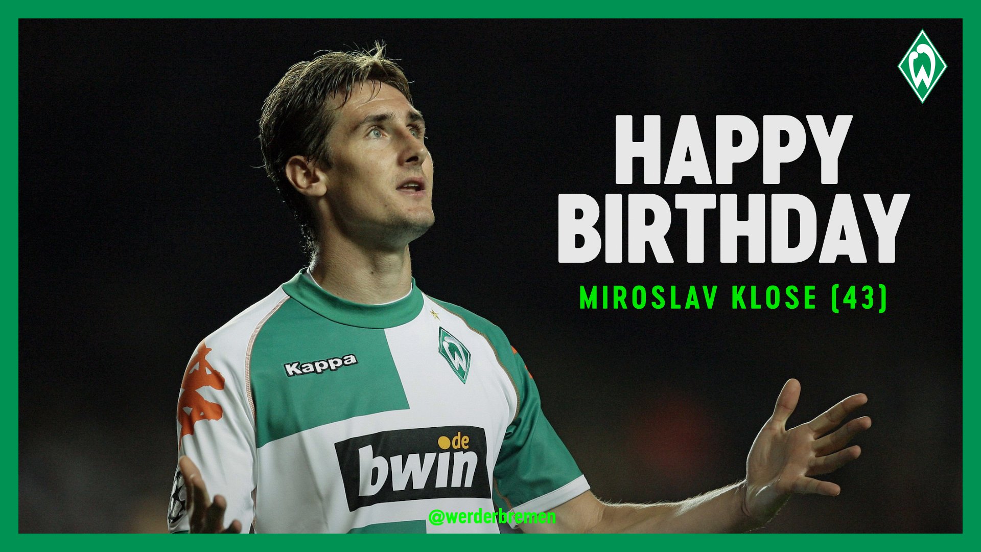 Happy Birthday, Miroslav    