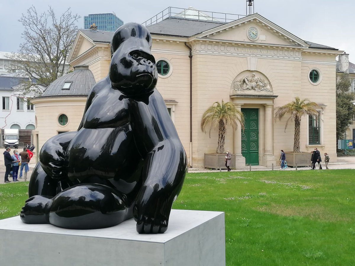 AstucesdeParis's tweet photo. #fragilescolosses  est une belle expo à faire en famille au #jardindesplantes. Vous y verrez de magnifiques #statuesenbronze d'ours et de gorilles du #sculpteur #Michelbassompierre .
Malgré la force de ces animaux, ceux-ci sont actuellement en danger 
https://t.co/kQOltXAZMy https://t.co/f7twZlNeAw