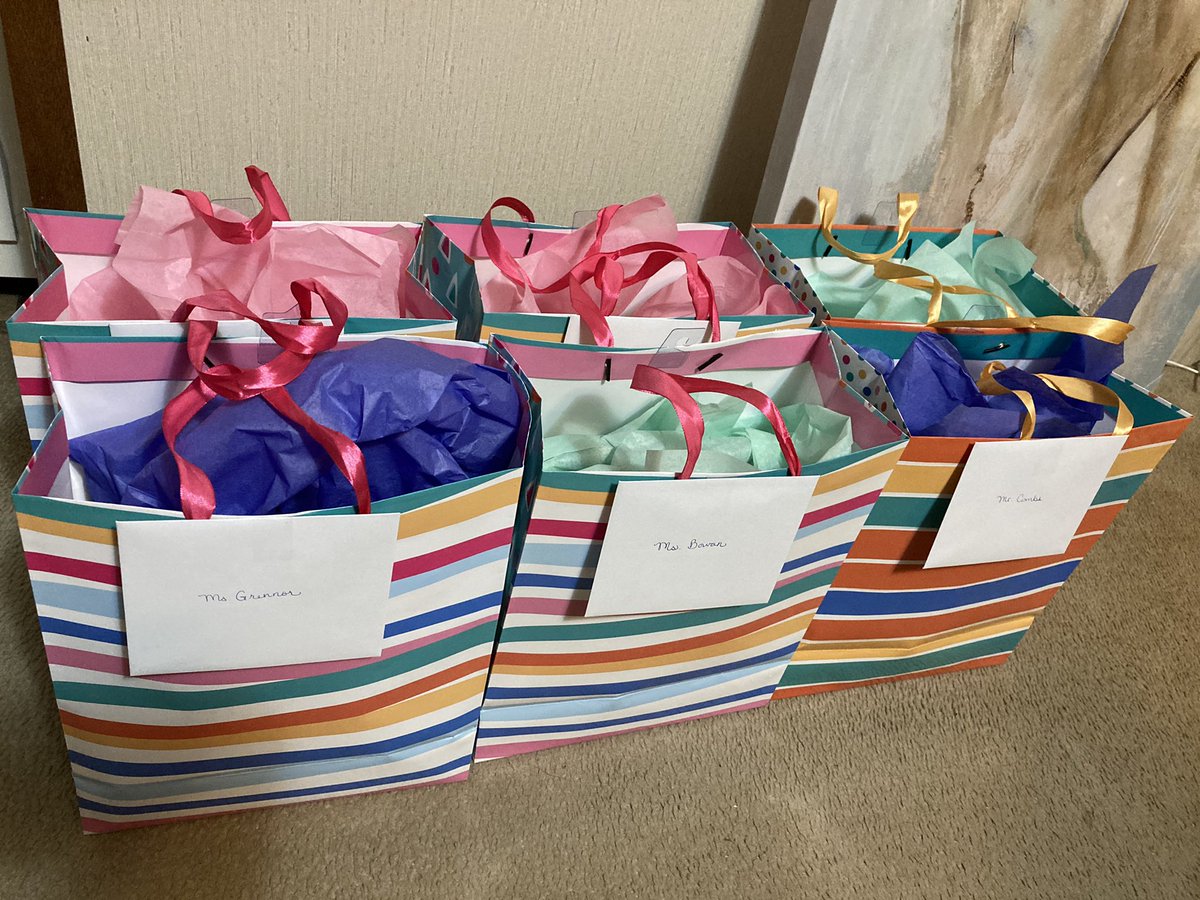 Last day of school for my son, so I spent last night making staff appreciation gifts for surviving not only my son’s meltdowns but the school year in general. #SummerBegins #schoolEnds #SpecialNeedsTeachers 🛍