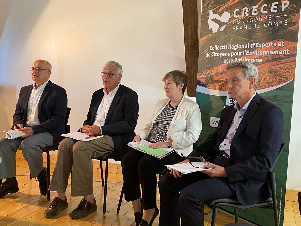 CRECEP_BFC's tweet photo. | CRECEP : notre 1ère conférence de presse en ligne 📰|

Notre première conférence de presse en ligne s'est déroulée le 3 juin 2021, au cœur de la Bourgogne-Franche-Comté. 

Elle avait pour objectif d'échanger sur :
 👉 Notre recours porté à l'encontre du SRADDET https://t.co/IhBqyKRKeI