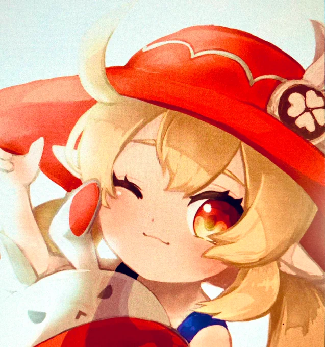 途中経過 #原神  #クレー #イラスト #練習