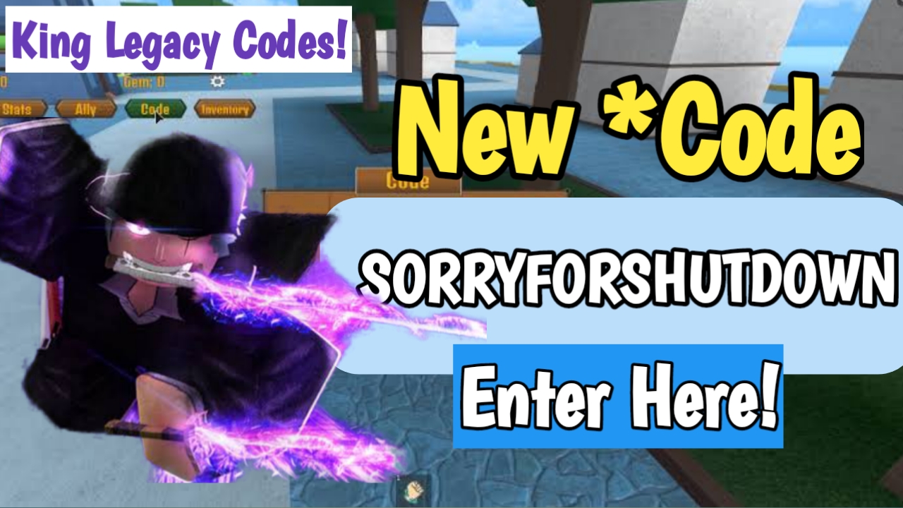 ALL NEW *FREE GEMS* UPDATE CODES in KING LEGACY CODES! (Roblox King Legacy  Codes) 