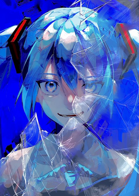 「青 髪飾り」のTwitter画像/イラスト(人気順)