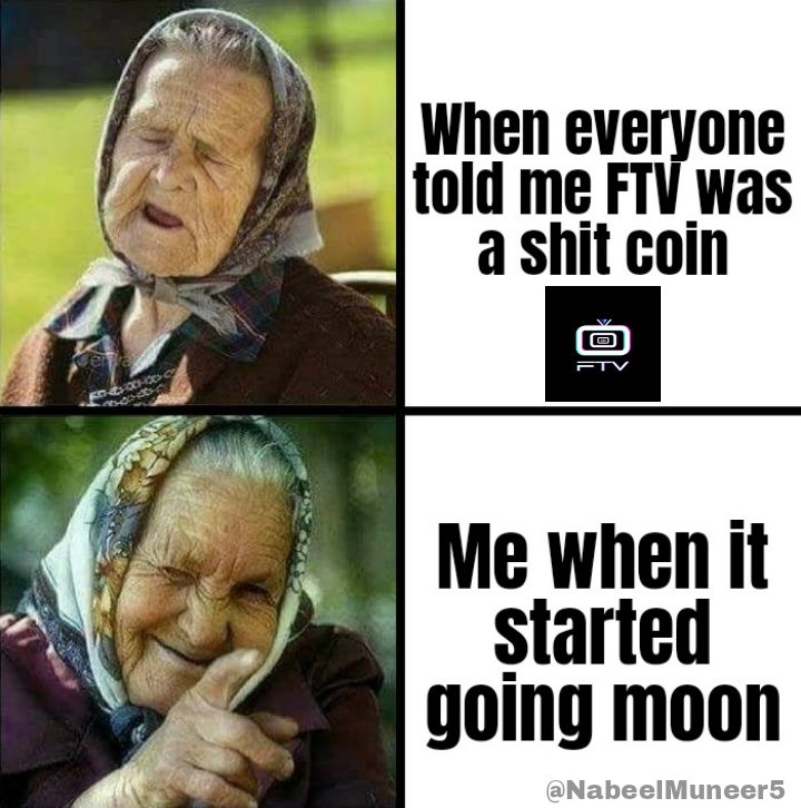 @Futurov_ My Entry ☺️❤️

#FTV to the moon 🌝🚀
@Futurov_ 

#watch2earn  #ftvmemes

#like4like #support #Crypto #Altcoins #like #RETWEEET

<a href="/MhdAsfan/">MHD</a>
<a href="/AliBushair/">BUSHAIR ALI</a> 
<a href="/ShanuAKZ/">AKZ</a>