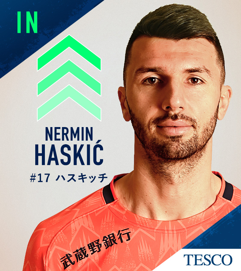 74分　大宮選手交代　#49大澤　OUT　#17ハスキッチ　IN
#ardija  #千葉_大宮