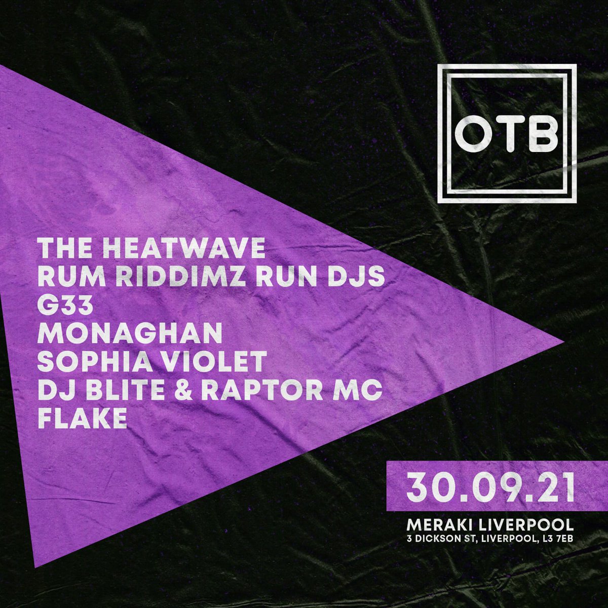 Thursday 30 September at Meraki

Tickets from skiddle.com/whats-on/Liver…