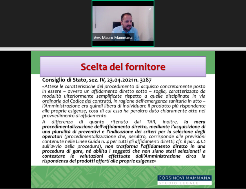 Entilocali_o's tweet photo. 💻 6a Lezione del #MasterRUP in modalità Live #Webinar
Temi trattati 📝 Il “confronto di #preventivi” 📝 Il principio di #rotazione 📝 Le #LineeGuida ANAC e la #giurisprudenza 📝 Le semplificazioni per la procedura negoziata
#formazione
#Rup
#Webinar https://t.co/LhORGNVbE8